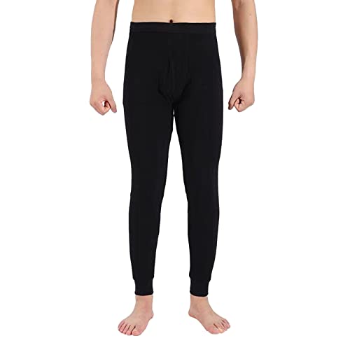 Beokeuioe Thermo Unterhosen Unterwäsche Herren Ski- und Thermounterhose Lang mit Eingriff Thermo Unterwäsche Hose Kälteschutz Wärmende Leggings für Wintersport Skifahren von Beokeuioe