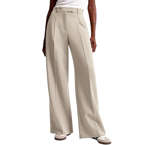 Stoffhose Anzughose Damen Elegant Locker Palazzo Hose Gerade Bein Sommerhosen Bequeme Weite Businesshosen Freizeithose Lässig Locker Leichte Dehnbar Lounge Hosen Mit Taschen Stoffhose Anzughose Damen Elegant Locker Palazzo Hose Gerade Bein Sommerhosen Bequeme Weite Businesshosen Freizeithose Lässig Locker Leichte Dehnbar Lounge Hosen Mit Taschen von Beokeuioe