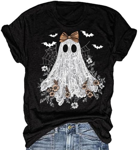 Herbst-T-Shirt für Damen, Familie, Halloween, Thanksgiving, niedliches Herbst-T-Shirt mit Kürbis-Grafik, 25-714-7 cm, Mittel Herbst-T-Shirt für Damen, Familie, Halloween, Thanksgiving, niedliches Herbst-T-Shirt mit Kürbis-Grafik, 25-714-7 cm, Mittel von Beopjesk