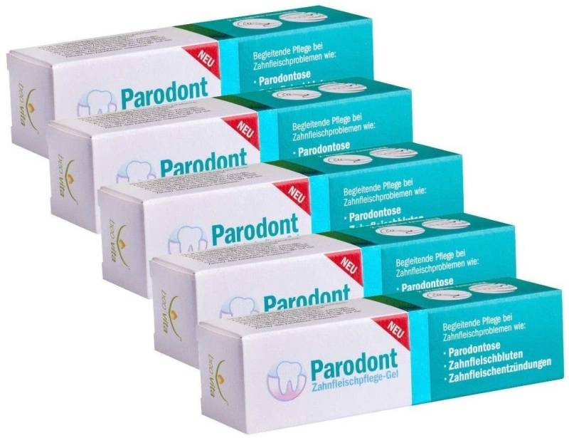 Beovita Zahnpflege-Set Beovita, Parodont Gel Sparpack (5x10 ml) Zahnfleischpflege Schwarzkümmel-Öl von Beovita