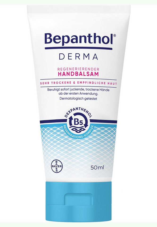 Bepanthol Handbalsam Regenerierender Handbalsam, beruhigt sofort juckende, trockene Hände ab der ersten Anwendung von Bepanthol