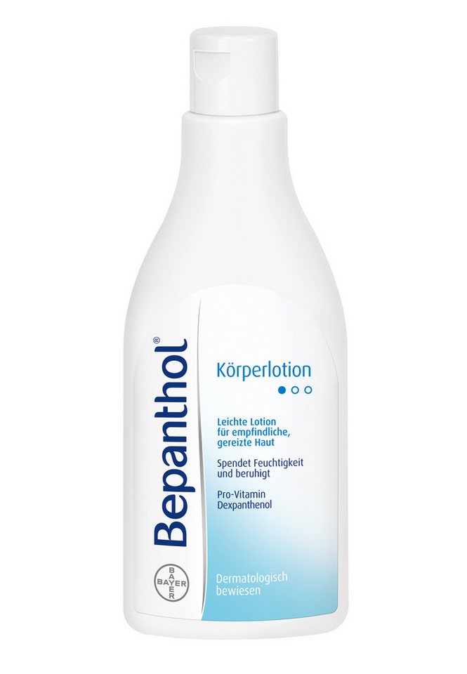 Bepanthol Körperlotion Körperlotion, Leichte Lotion für empfindliche, gereizte Haut von Bepanthol