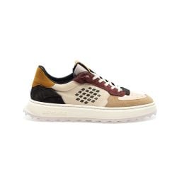 Be Positive Cuprace Basket Sneaker - Leder & Wildleder Mix von Bepositive