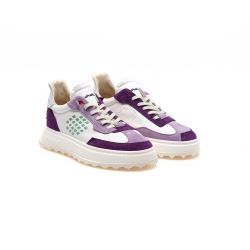 Bepositive Cuprace Wing - Weiße Leder- Und Wildledersneaker von Bepositive