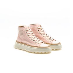 Bepositive Rosa Canvas Sneaker - Cuprace Star von Bepositive