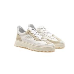 Cuprace Wing - Weiße Leder- Und Wildledersneaker Für Herren von Bepositive