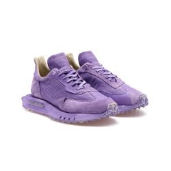 Space Race - Pigmentgefärbte Sneaker In Violett von Bepositive