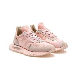 Space Race - Sneakers In Hellrosa Mit Pigmentfärbung von Bepositive