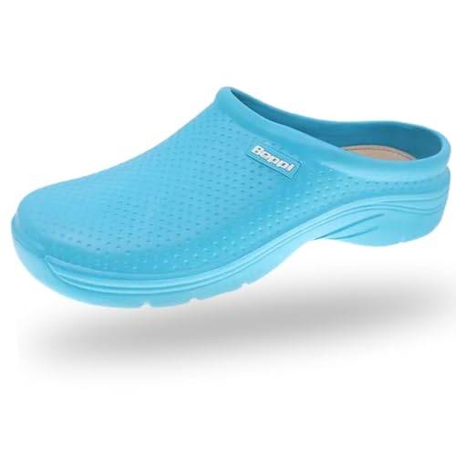 BEPPI Bequeme Clogs für Arbeit und Freizeit, Komfort für jeden Anlass, Krankenhaus, Haus, Küche und Garten, Tuqueza-Blau, 36 EU BEPPI Bequeme Clogs für Arbeit und Freizeit, Komfort für jeden Anlass, Krankenhaus, Haus, Küche und Garten, Tuqueza-Blau, 36 EU von Beppi