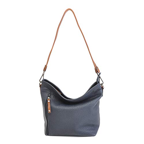 Berba Unisex-Erwachsene shoulderbag Stofftasche, Navy von Berba