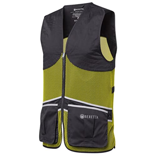 Beretta Schießweste FULL MESH VEST Tontauben TRAP SKEET leichte Weste Ice Grey § Sulphur Spring (as3, alpha, 3x_l, regular, regular) von Beretta