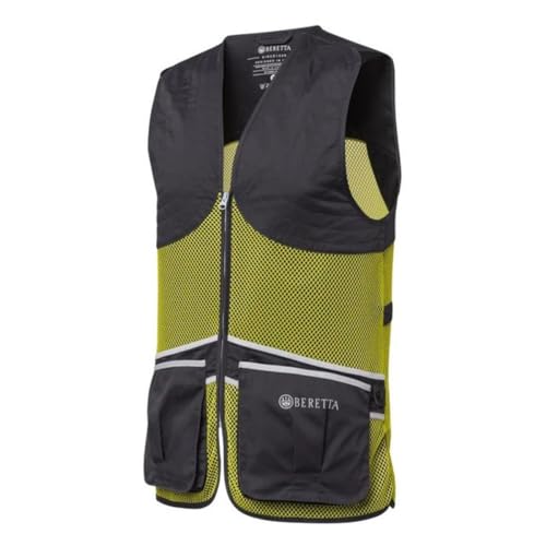 Beretta Schießweste FULL MESH VEST Tontauben TRAP SKEET leichte Weste Ice Grey § Sulphur Spring (as3, alpha, 5x_l, regular, regular) von Beretta