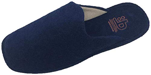 Berevëre Hausschuhe / Herren / Jungen Nummerierung 40 bis 51 / Frottee, Marineblau, 48 EU Berevëre Hausschuhe / Herren / Jungen Nummerierung 40 bis 51 / Frottee, Marineblau, 48 EU von Berevëre