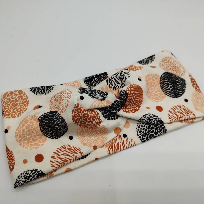 Dünnes Stirnband Für Mädchen Und Damen Mit Knoten in Naturtönen von BergKnirps