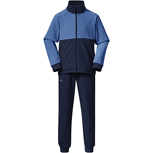 Bergans Smådøl V5 LongZip Kids Set - Navy Blue/Riviera Blue - 104 von Bergans