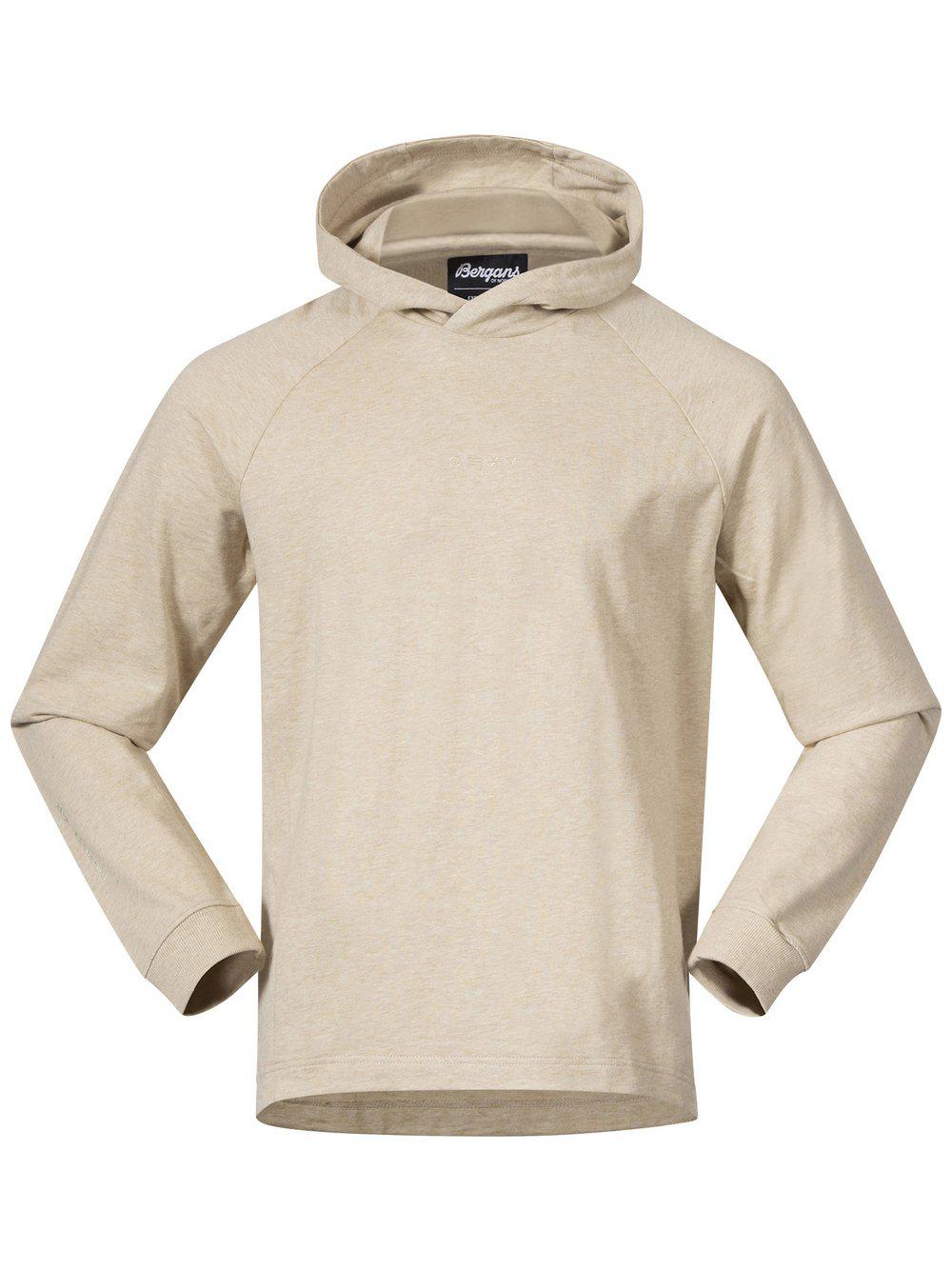 Bergans of Norway Hoodie Damen Baumwolle Kapuze, sand von Bergans of Norway