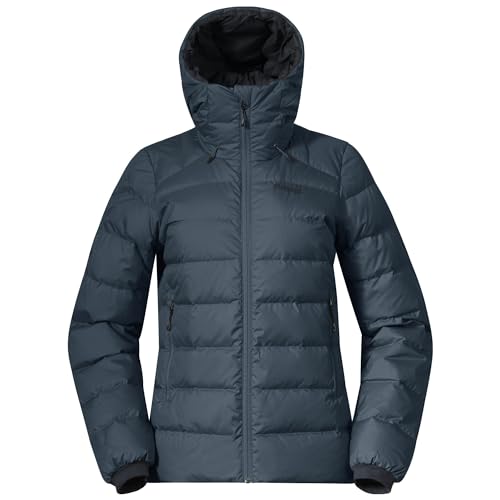 Bergans Damen Lava Medium Down Hoodie Jacke, orion blue, S von Bergans