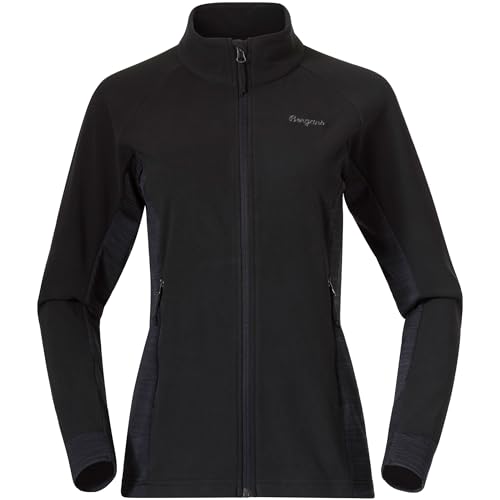 Bergans Damen Rabot Fleece Midlayer Jacke, black, L von Bergans