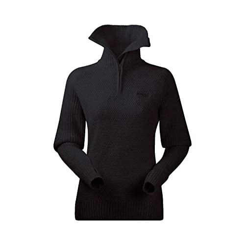 Bergans Ulriken Lady Jumper - Black Melange - S von Bergans