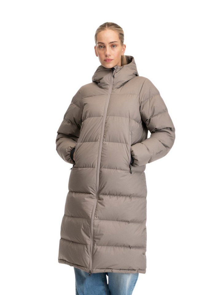 Bergans Daunenmantel Urban Down Long Coat (wärmeisolierung) grau Damen von Bergans