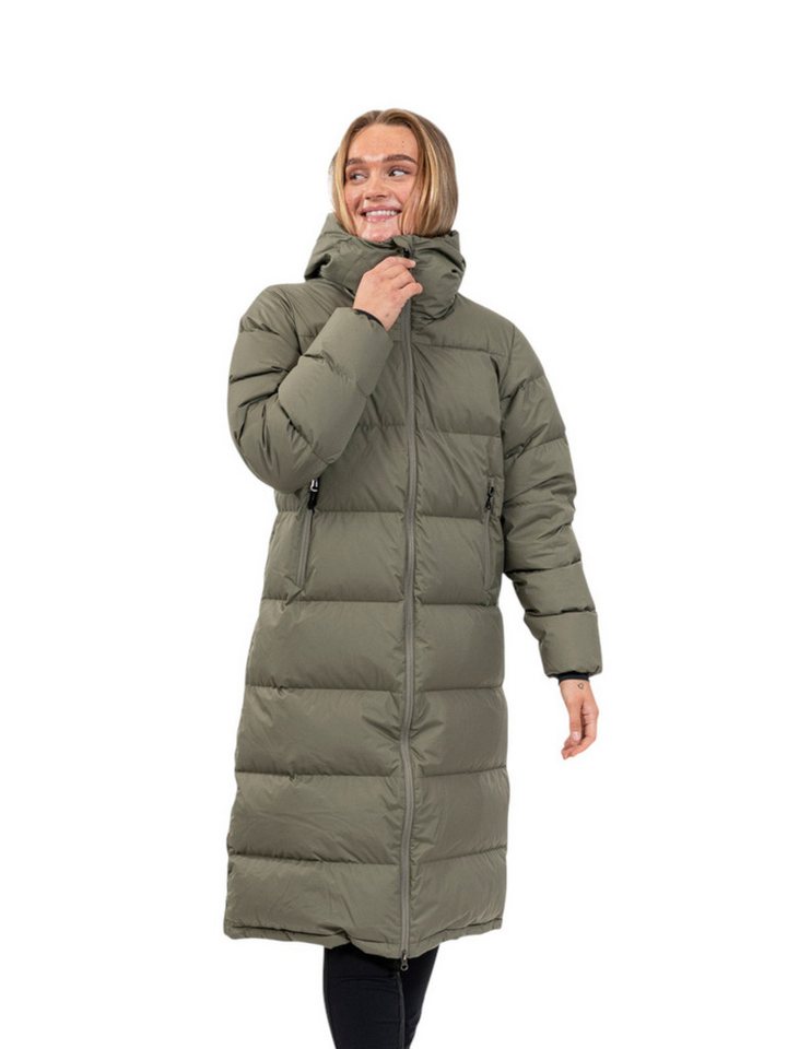 Bergans Daunenmantel Urban Down Long Coat (wärmeisolierung) grün Damen von Bergans