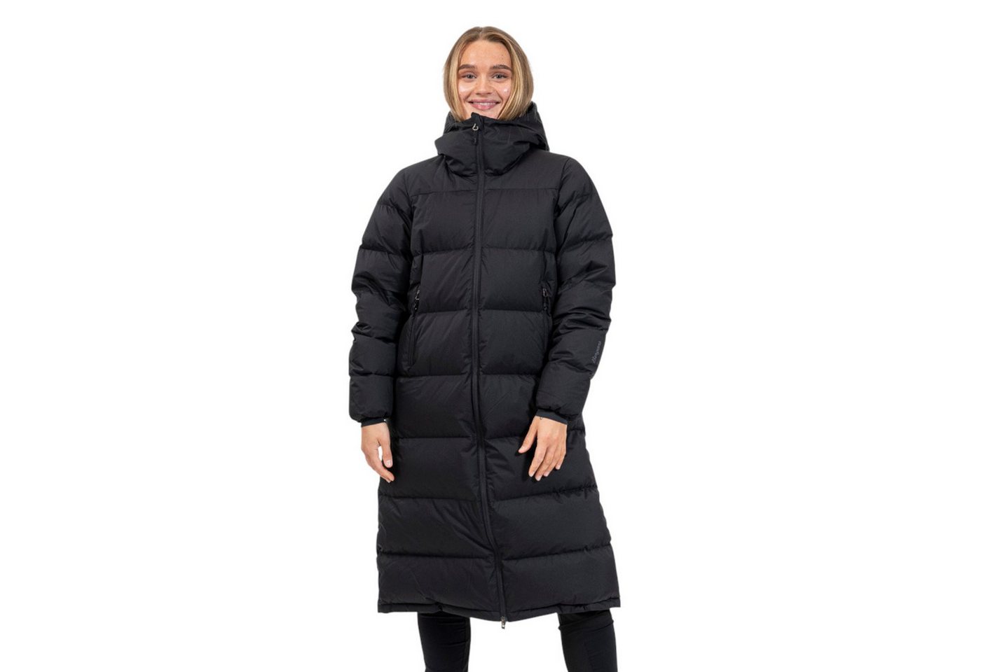 Bergans Daunenmantel Urban Down Long Coat (wärmeisolierung) schwarz Damen von Bergans