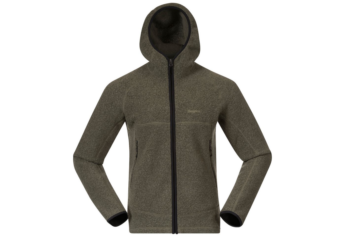 Bergans Fleecejacke Bergans Herren Vaagaa Merino Terry Midlayer Jacke von Bergans