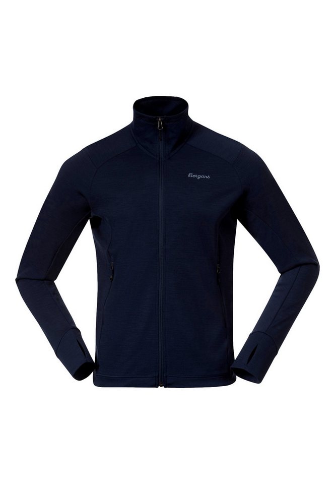 Bergans Funktionsjacke Jacke Rabot Merino Tech Wanderjacke (1-St) Atmungsaktiv von Bergans