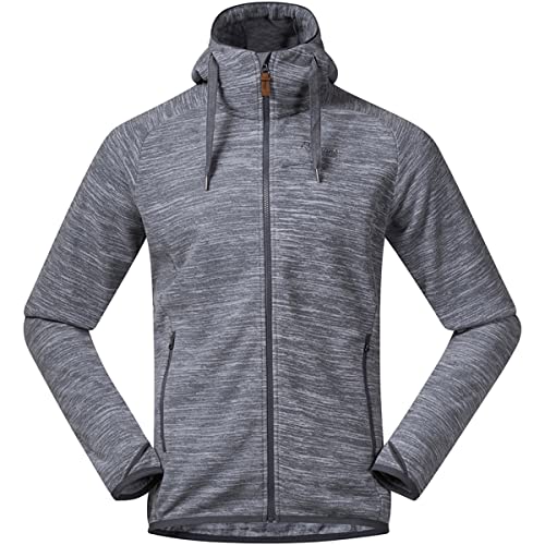 Bergans Hareid Fleece Jacket - Aluminium - XXL von Bergans
