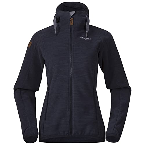 Bergans Hareid Fleece W Jacket - Dark Navy - XS von Bergans