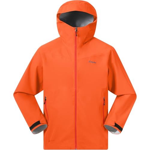 Bergans Herren Essentials Rainshell 2.5L Jacke, lava, S von Bergans