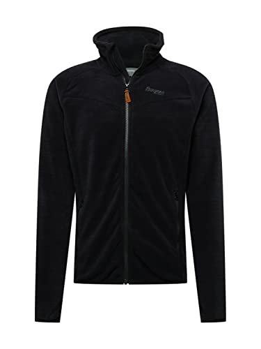 Bergans Hareid Fleece Jacket NoHood - Black - XL von Bergans