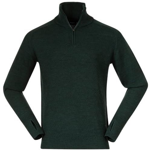 Bergans Herren Ulriken Light Merino Pullover, Duke Green, L von Bergans