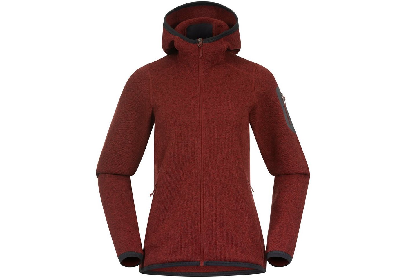 Bergans Kapuzenpullover Bergans Damen Kamphaug Knitted Hoodie von Bergans