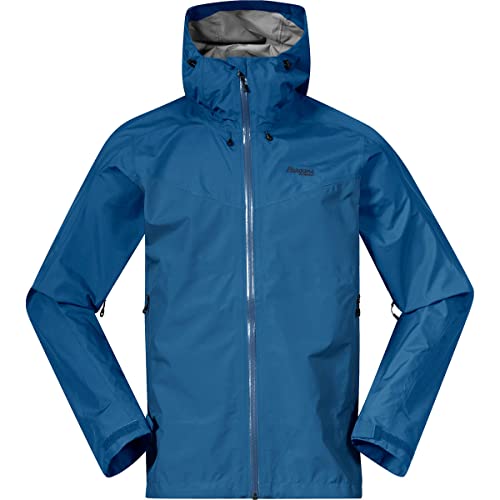 Bergans M Skar Light 3l Shell Jacket Blau - Dermizax™ Vielseitige leichte Herren Dermizax Shelljacke, Größe XXL - Farbe von Bergans