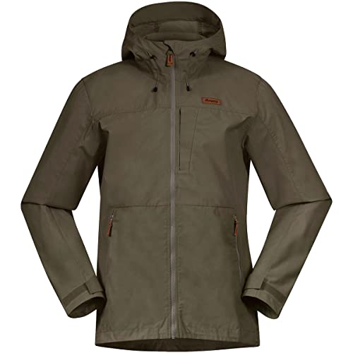 Bergans Nordmarka Leaf Light Wind Jacket Men - GreenMud - XXL von Bergans