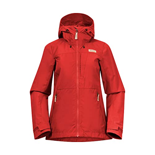 Bergans Nordmarka Leaf Light Wind Jacket Women - Dark Brick - L von Bergans