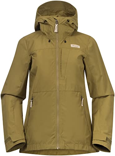 Bergans Nordmarka Leaf Light Wind Jacket Women - Olive Green - L von Bergans