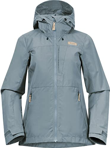 Bergans Nordmarka Leaf Light Wind Jacket Women - Smoke Blue - S von Bergans