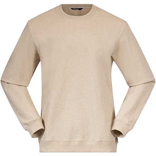 Bergans Oslo Urban Comfy Sweater Unisex - Chalk Sand - M von Bergans