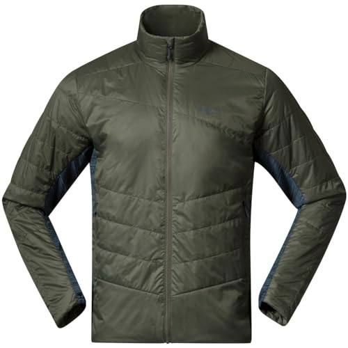 Bergans Rabot V2 Insulated Hybrid Jacket - Green Mud / Orion Blue - XL von Bergans