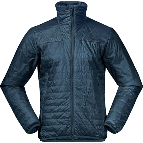 Bergans Roros Light Insulated M Jacket Blau - PrimaLoft Leichte winddichte Herren PrimaLoft Isolationsjacke, Größe XXL von Bergans