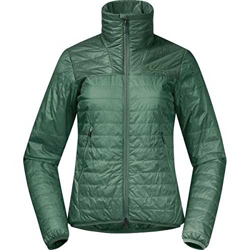 Bergans Roros Light Insulated W Jacket Grün - PrimaLoft Leichte winddichte Damen PrimaLoft Isolationsjacke, Größe L - von Bergans