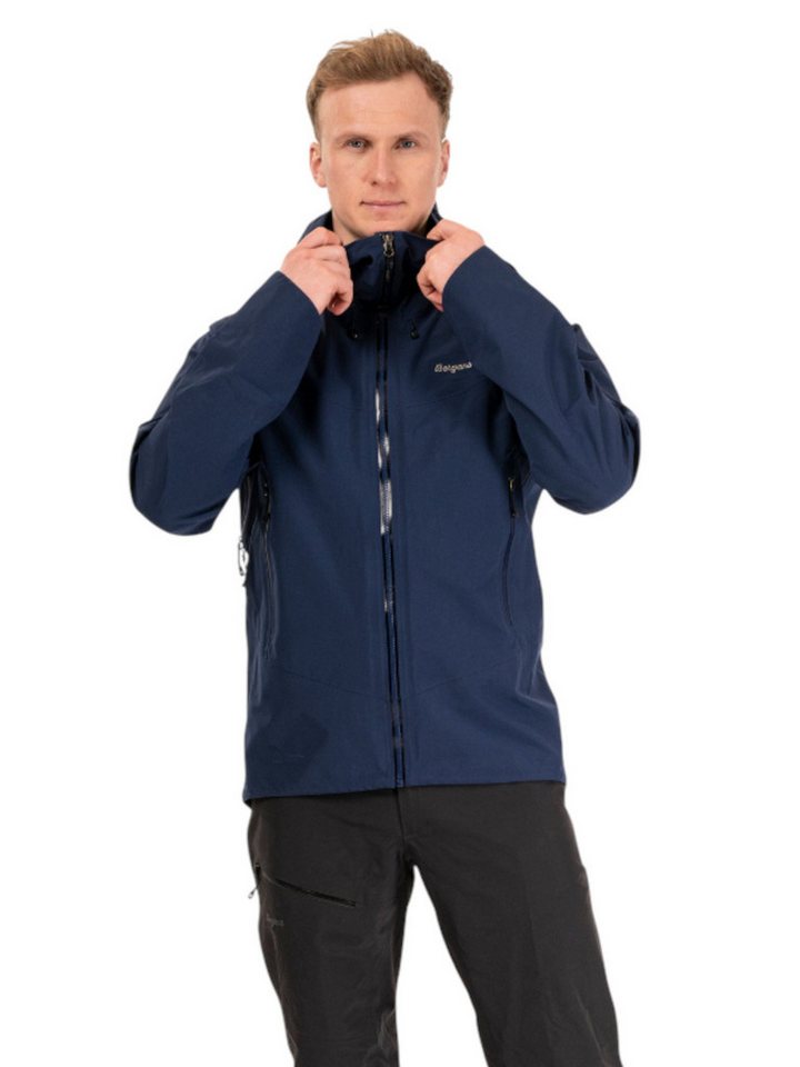 Bergans Softshelljacke Wanderjacke Rabot Alpine 3L Shell (Hardshelljacke, wasserdicht) von Bergans