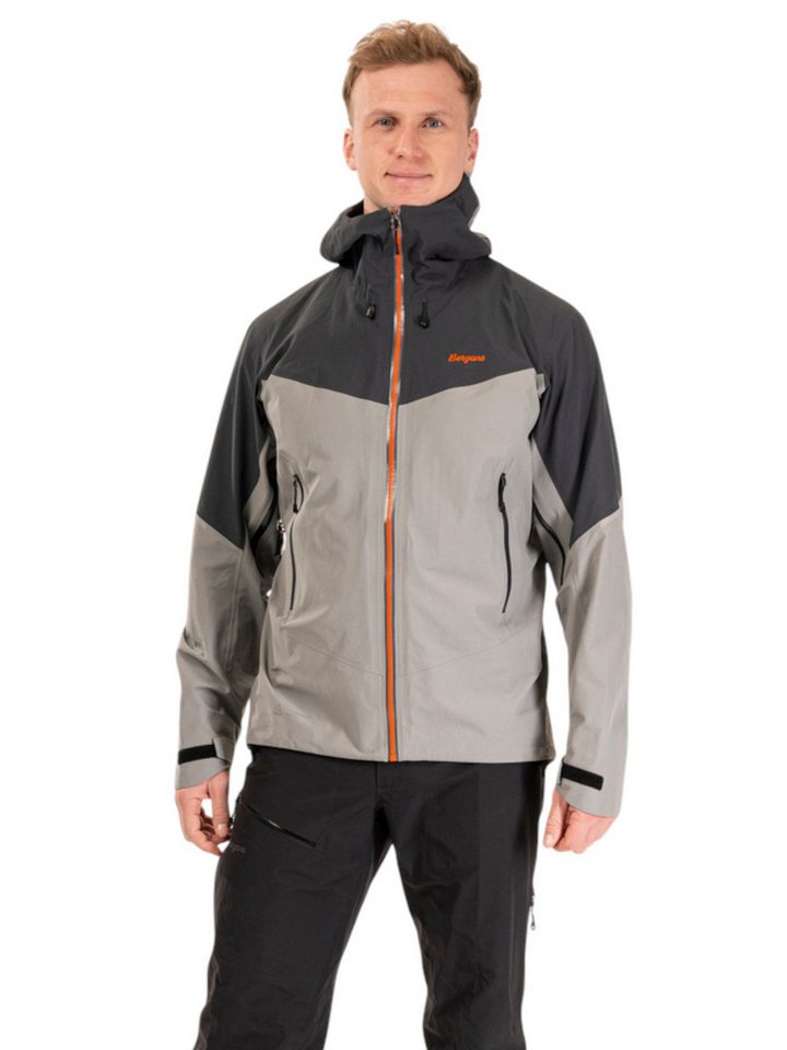 Bergans Softshelljacke Wanderjacke Rabot Alpine 3L Shell (Hardshelljacke, wasserdicht) von Bergans