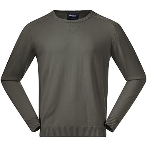 Bergans Solli Wool Sweater - Green Mud - M von Bergans