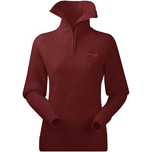 Bergans Ulriken Pullover Damen rot von Bergans