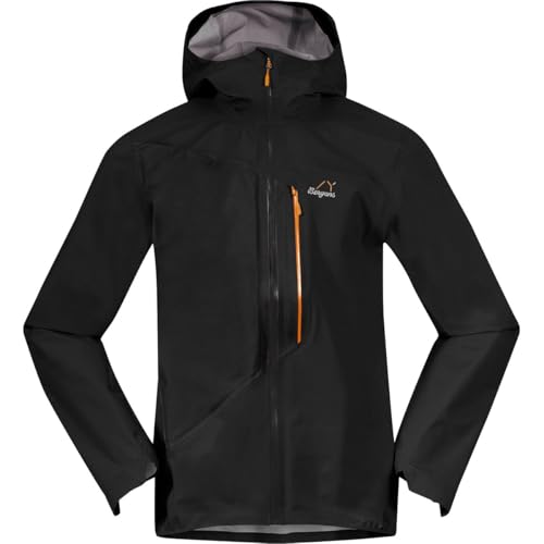 Bergans Y LightLine Air 3L Shell Jacket Men - Dark Shadow Grey - L von Bergans