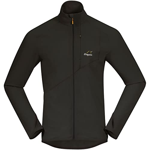 Bergans Y LightLine Essence Midlayer Jacket Men - Dark Shadow Grey - L von Bergans