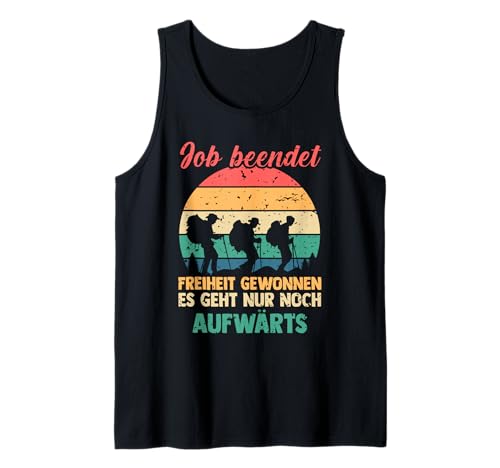 Herren Rente Wandern Wanderer Rentner Ruhestand Tank Top Herren Rente Wandern Wanderer Rentner Ruhestand Tank Top von Berge Wandern Pension Wandersport Rente